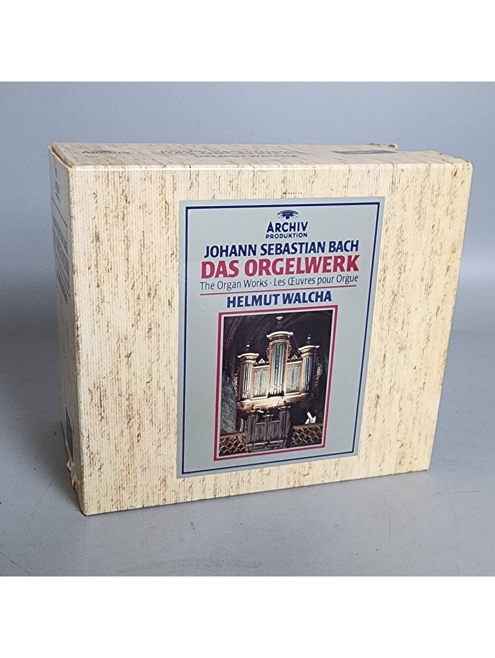 J.S. Bach Das Orgelwerk Helmut Walcha 12-CD Box Set Archiv Produktion Organ